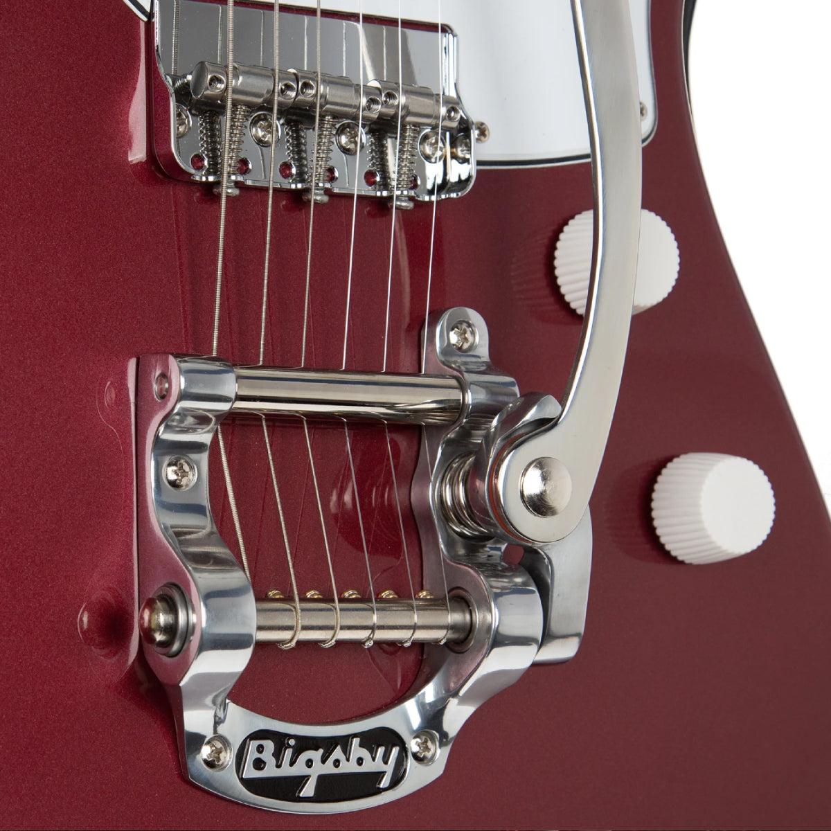 Đàn Guitar Điện Harmony Standard Silhouette w/ Bigsby w/Case, RW FB, Burgundy