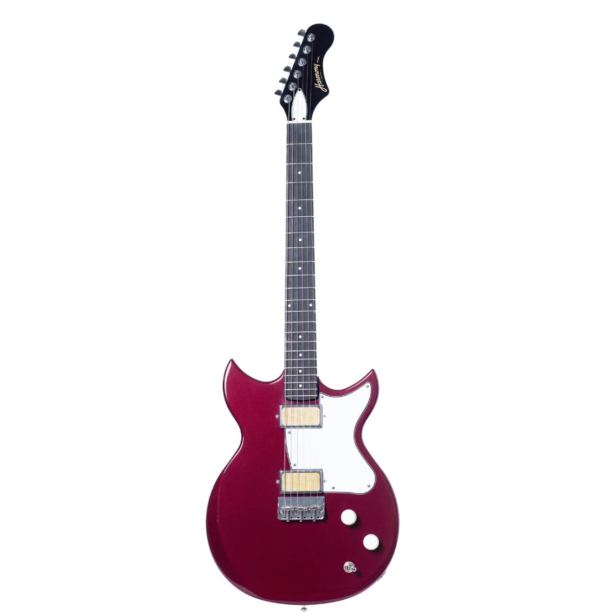 Đàn Guitar Điện Harmony Standard Rebel w/Case, RW FB, Burgundy