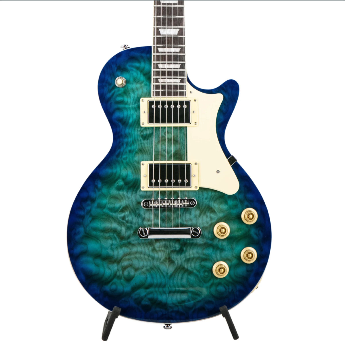 Đàn Guitar Điện Heritage Ascent+ Collection H-150, Lake Blue Burst
