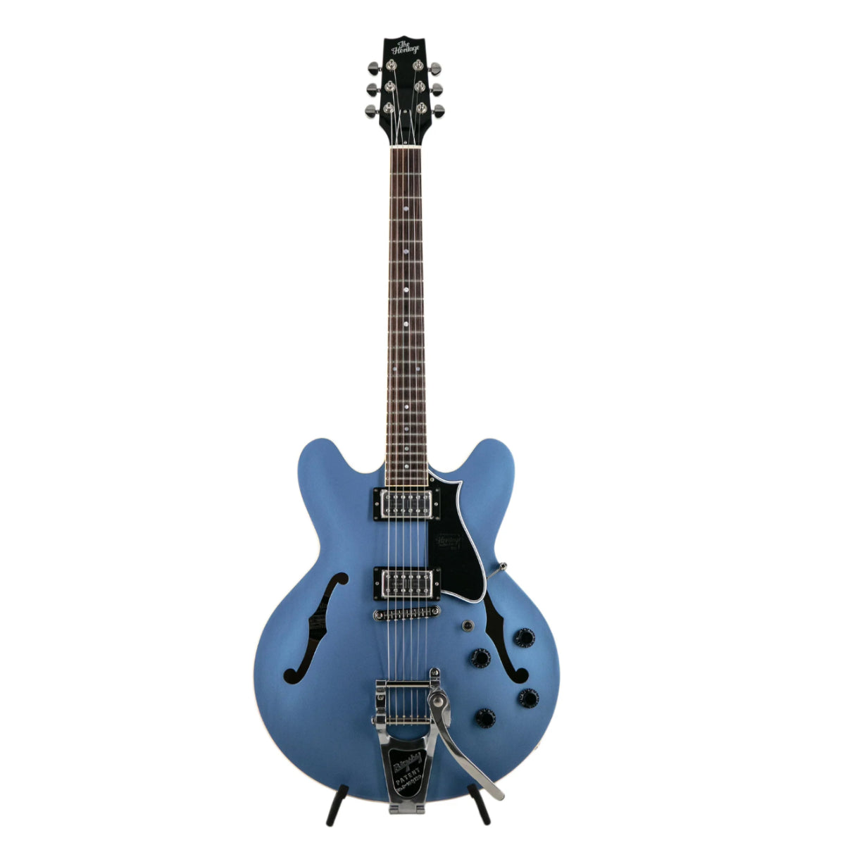 Đàn Guitar Điện Heritage Standard Collection H-535 w/Case, Pelham Blue, Bigsby