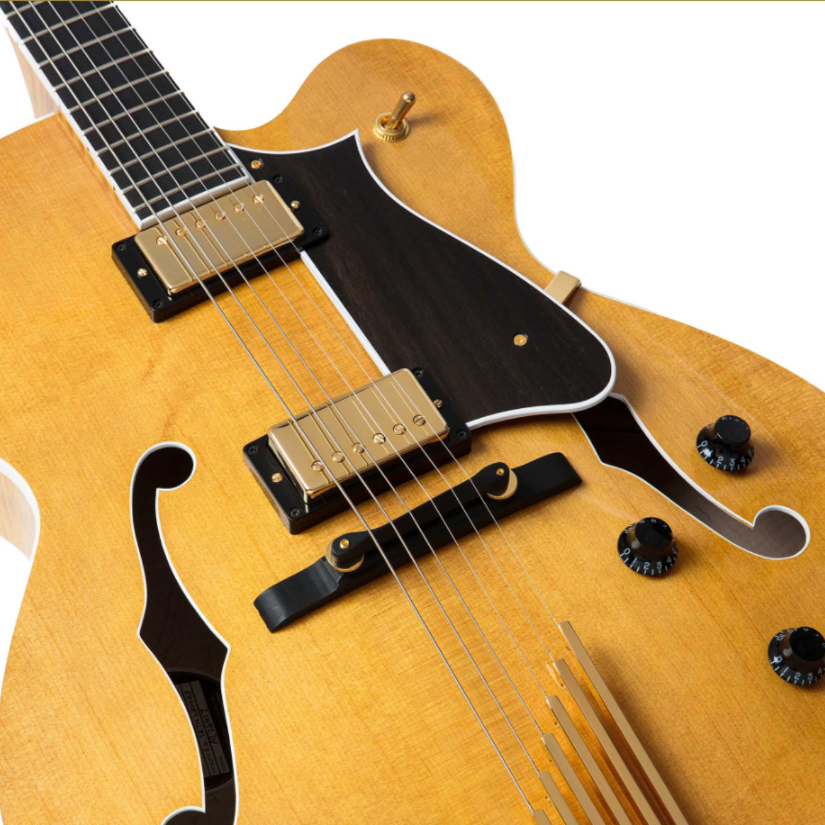 Đàn Guitar Điện Heritage Standard Collection Eagle Classic Hollow with Case, Antique Natural