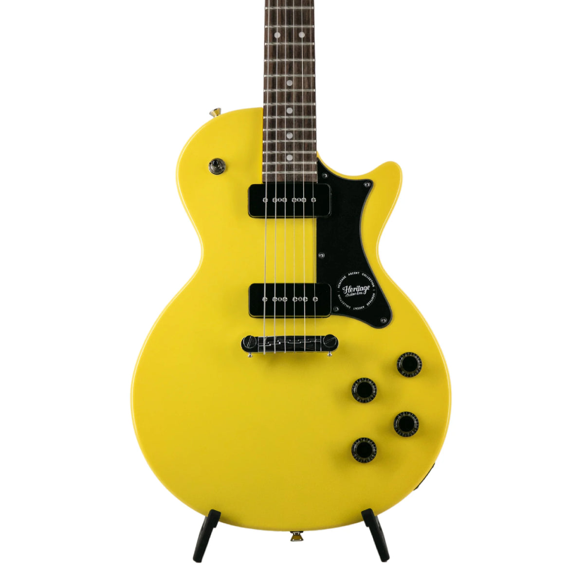 Đàn Guitar Điện Heritage Ascent Collection H137 P90, Marigold Yellow