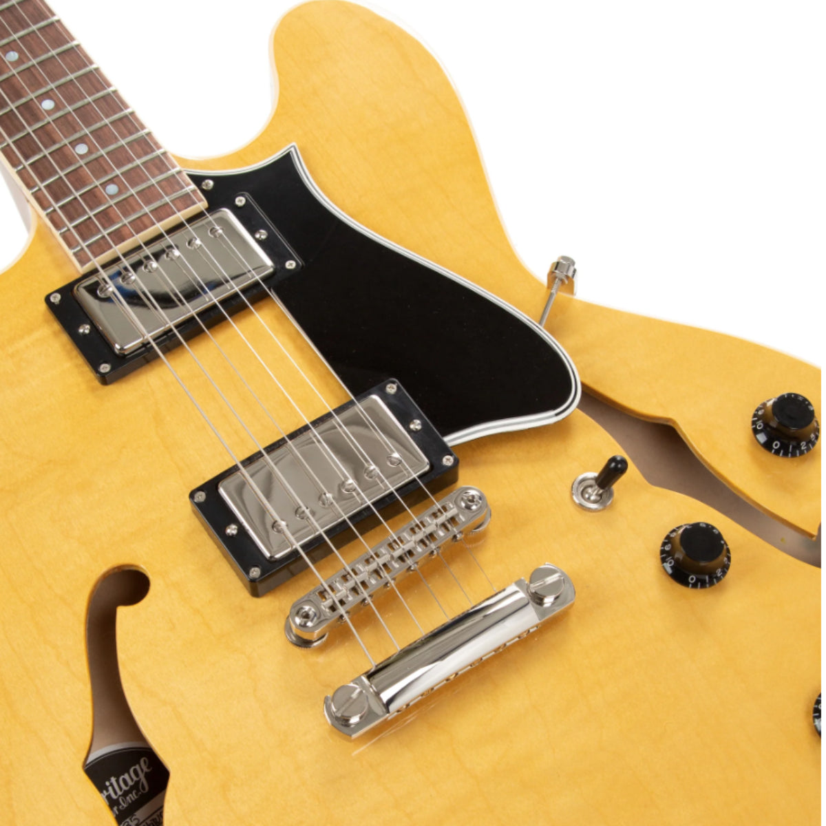 Đàn Guitar Điện Heritage Standard H535 Semi Hollow with Case, Antique Natural