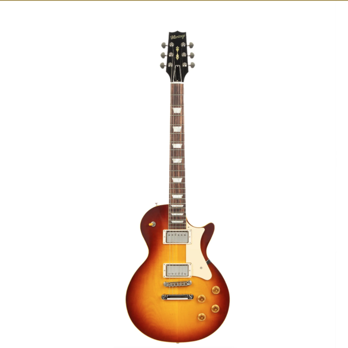 Đàn Guitar Điện Heritage Custom Shop Core Collection H-150 Plain Top with Case, Tobacco Sunburst