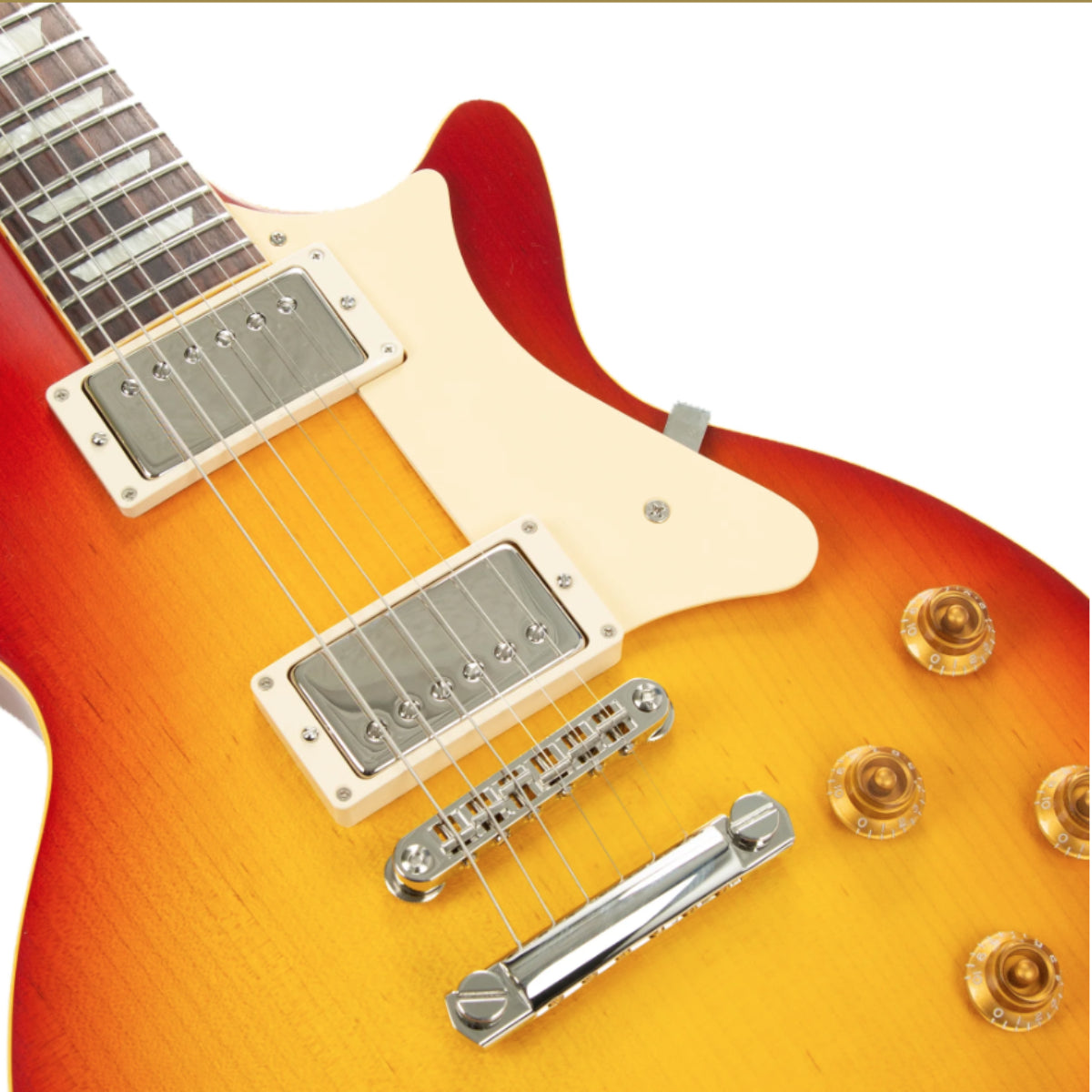 Đàn Guitar Điện Heritage Custom Shop Core Collection H-150 Plain Top with Case, Dark Cherry Sunburst