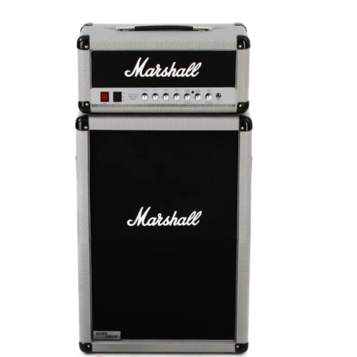 Marshall 2525H Mini Silver Jubilee and 2536A 2x12 Stack - Silver