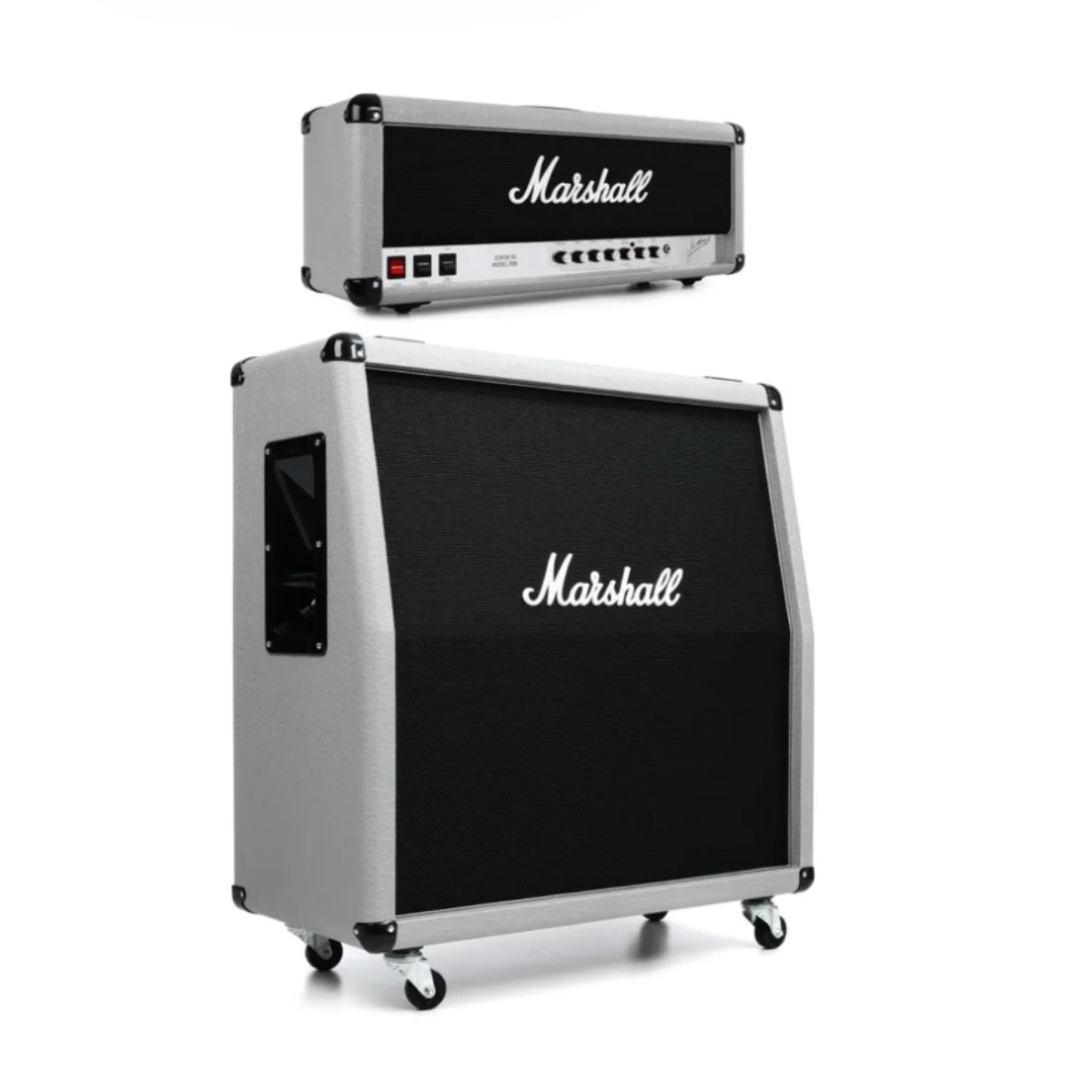 Marshall 2555X Silver Jubilee and 2551AV 4x12