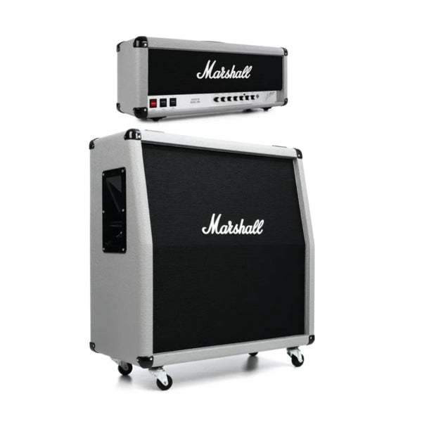 Marshall 2555X Silver Jubilee and 2551AV 4x12" Cab Half Stack Bundle