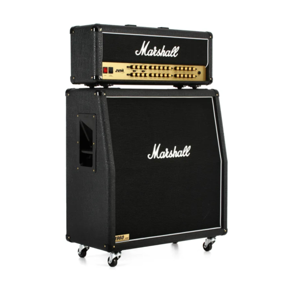Marshall JVM410H/1960A Angled Half Stack Package