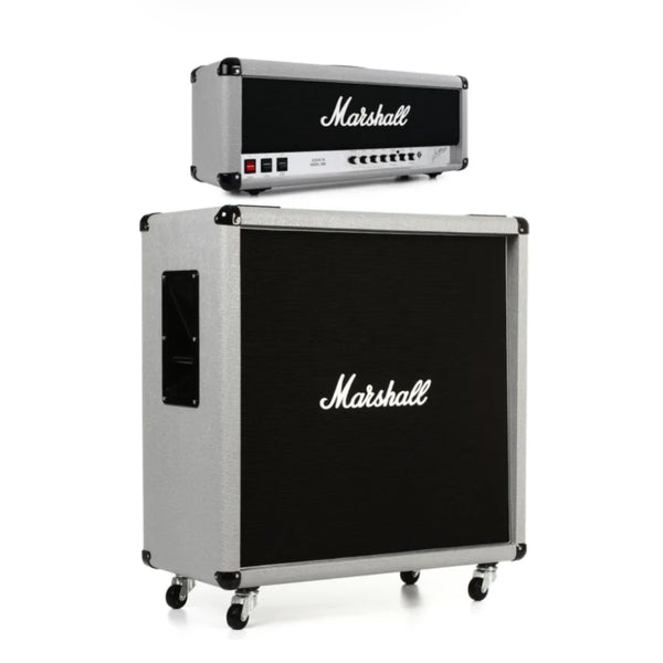 Marshall 2555X Silver Jubilee and 2551BV 4x12" Cab Half Stack Bundle