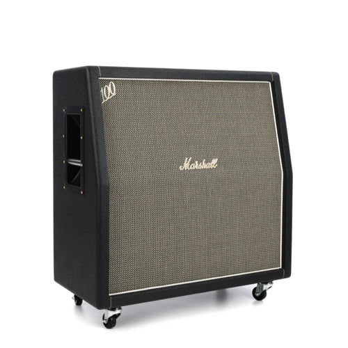 Marshall 1960AHW 120-watt 4 x 12-inch Handwired Speaker Cabinet - Black Tolex