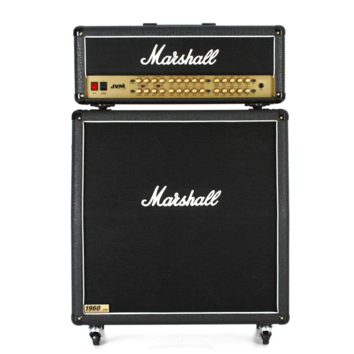 Marshall JVM410H/1960A Angled Half Stack Package
