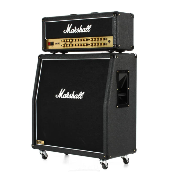Marshall JVM410H/1960A Angled Half Stack Package
