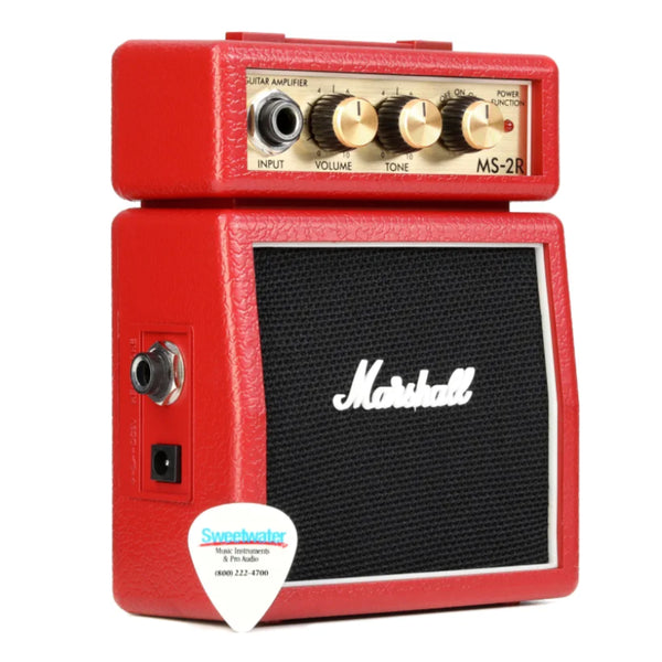 Marshall MS-2R 1-watt Battery-powered Micro Amp - Red