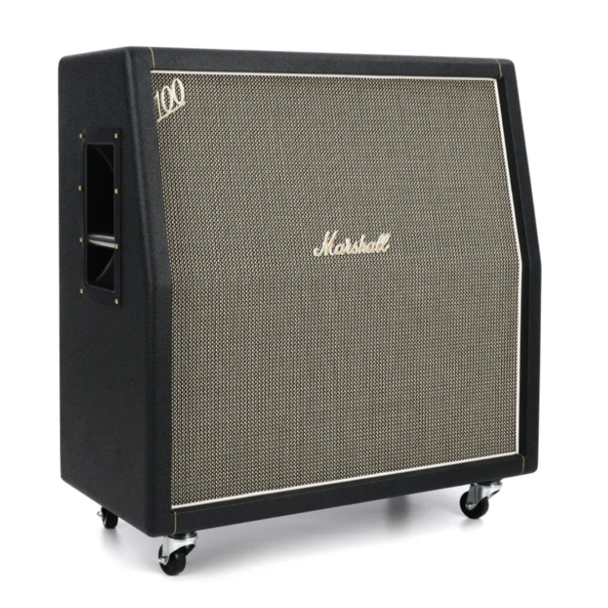 Marshall 1960AHW 120-watt 4 x 12-inch Handwired Speaker Cabinet - Black Tolex Certified Open Box