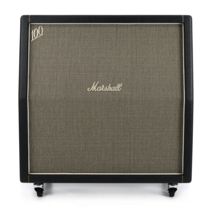 Marshall 1960AHW 120-watt 4 x 12-inch Handwired Speaker Cabinet - Black Tolex Certified Open Box