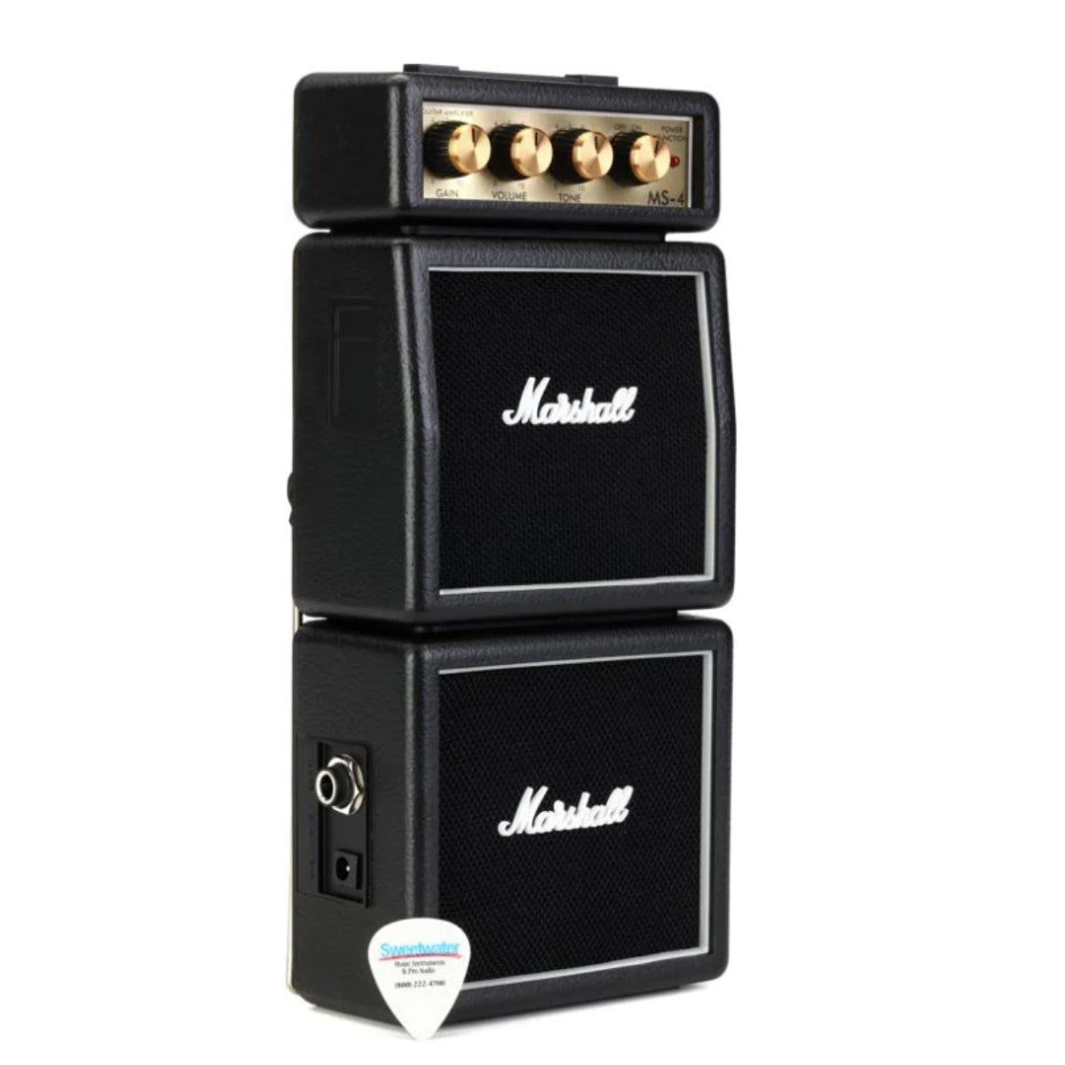 Marshall MS-4 1-watt Battery-powered Micro Stack - Black