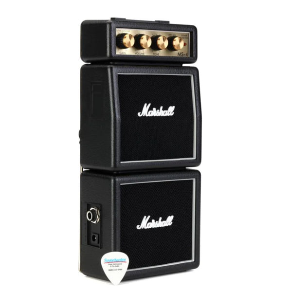 Marshall MS-4 1-watt Battery-powered Micro Stack - Black