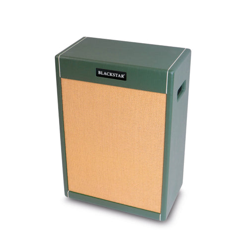Blackstar St. James JJN 212 VOC Jared James Nichols Signature Vertical 145-watt 2 x 12-inch Cabinet - Racing Green Tolex