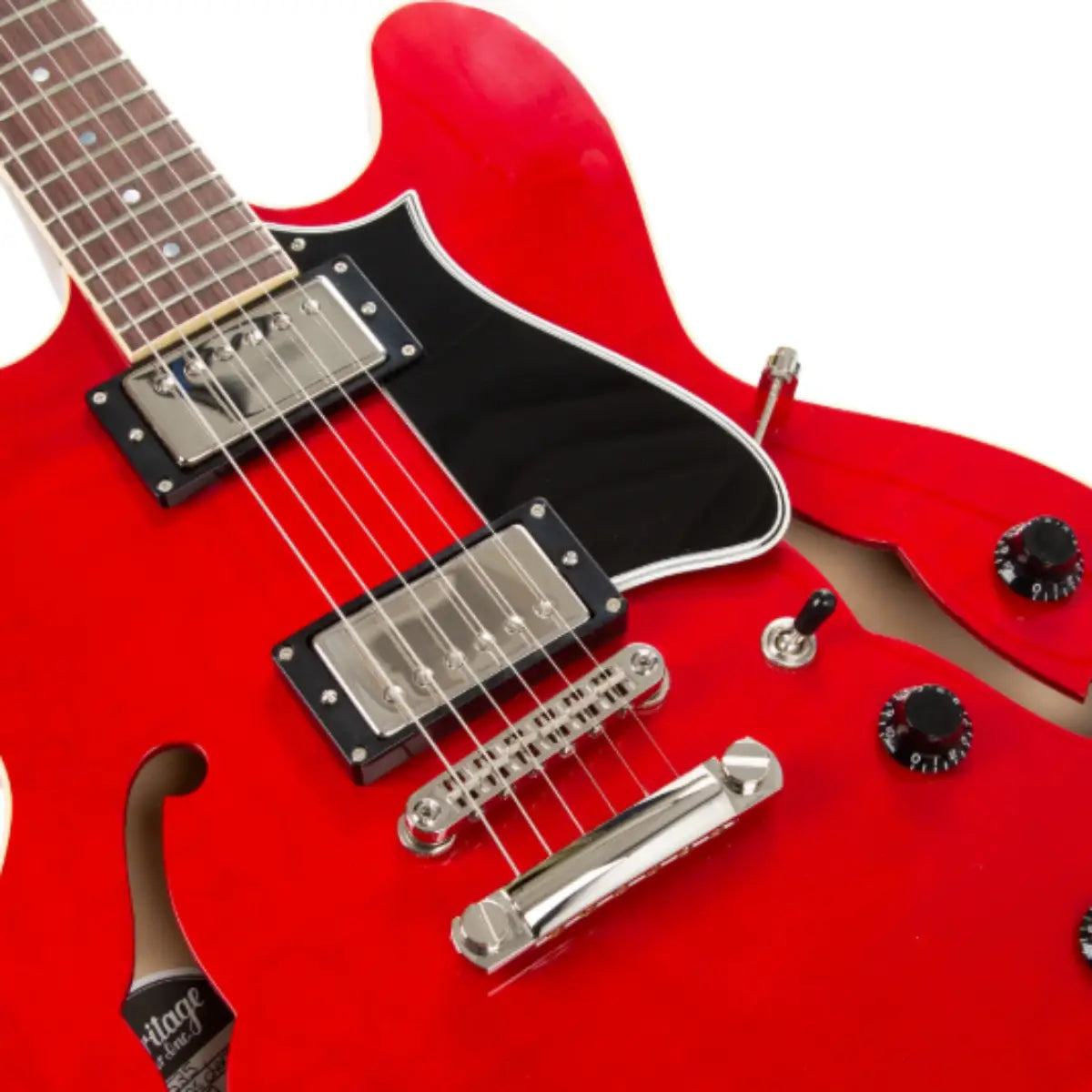 Đàn Guitar Điện Heritage Standard H-535 Semi-Hollow with Case, Trans Cherry