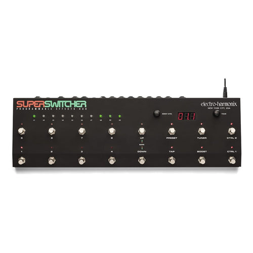 Pedal Switcher Electro-Harmonix Super Switcher Programmable Effects Hub