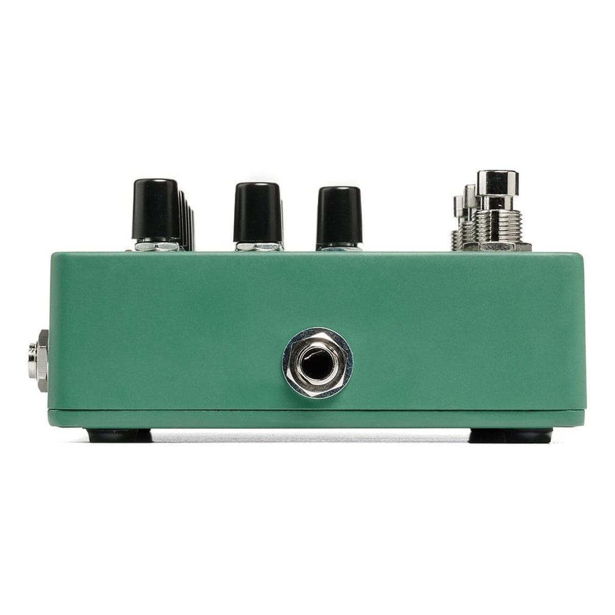 Pedal Switcher Electro-Harmonix Tri Parallel Mixer – Cạnh bên của Tri Parallel Mixer với một jack 6.3mm