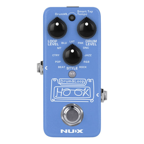 Pedal Trống Kiêm Looper NUX HOOK Drum & Loop NDL-3