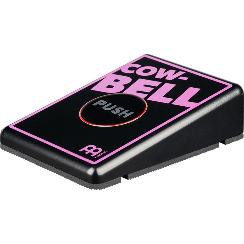 Pedal Trống Meinl Digital Stomp Box Cowbell STB2 – góc nghiêng 3/4 bên trái, mặt đạp dốc