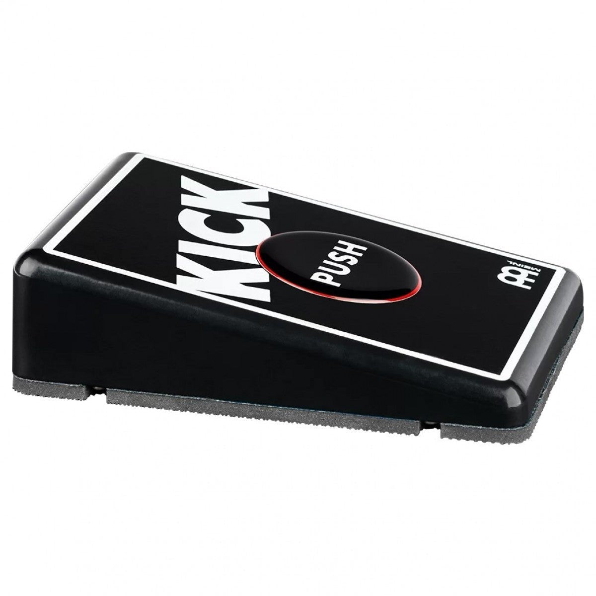 Pedal Trống Meinl Digital Stomp Box Kick STB1 – góc nghiêng từ cạnh bên, dáng hình nêm với đế chống trượt xám