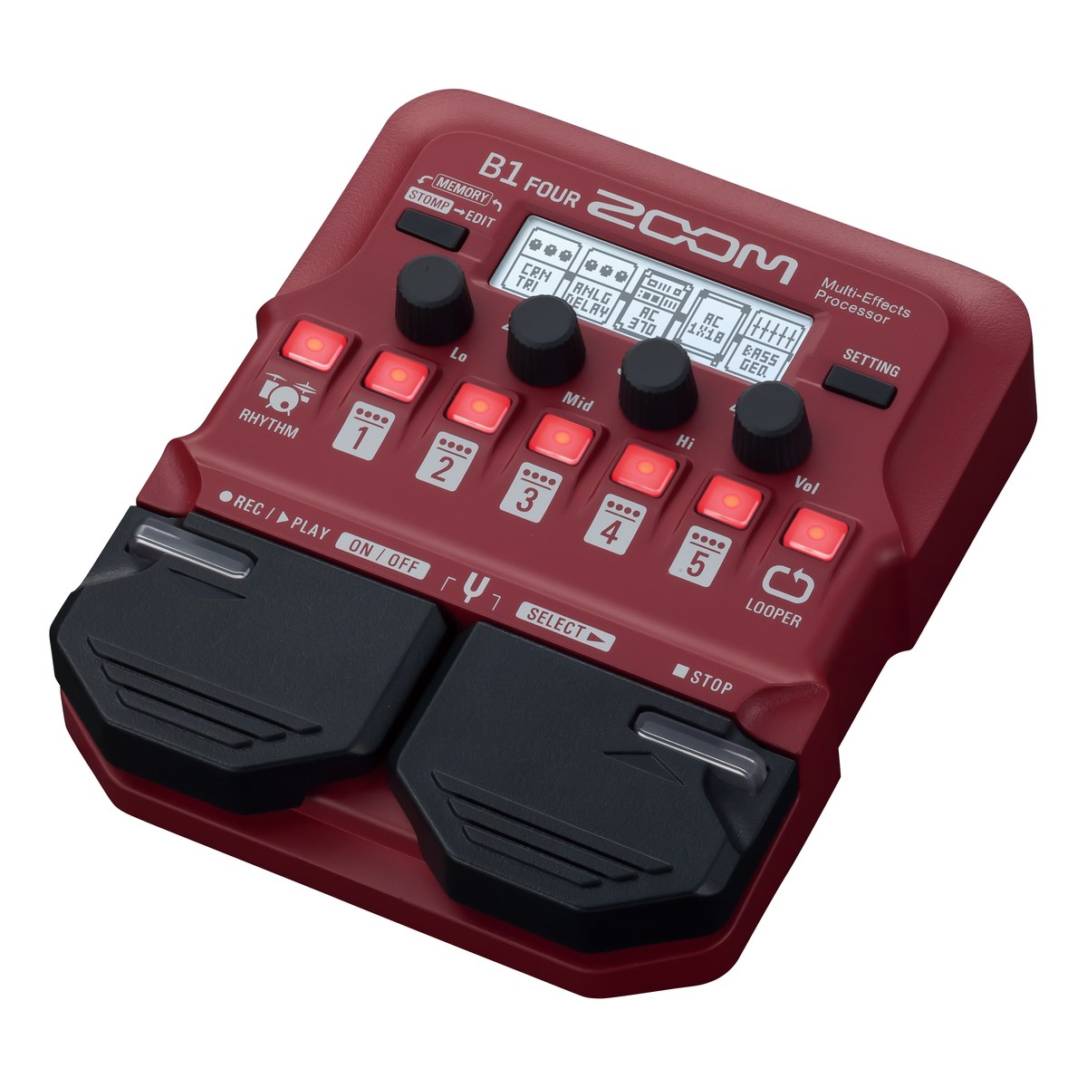 Phơ Bass Zoom B1 FOUR – góc nghiêng phải