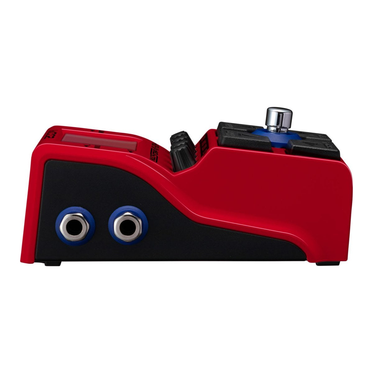 Phơ Bass Zoom MS-60B+ MultiStomp – nhìn ngang cạnh có hai jack OUTPUT