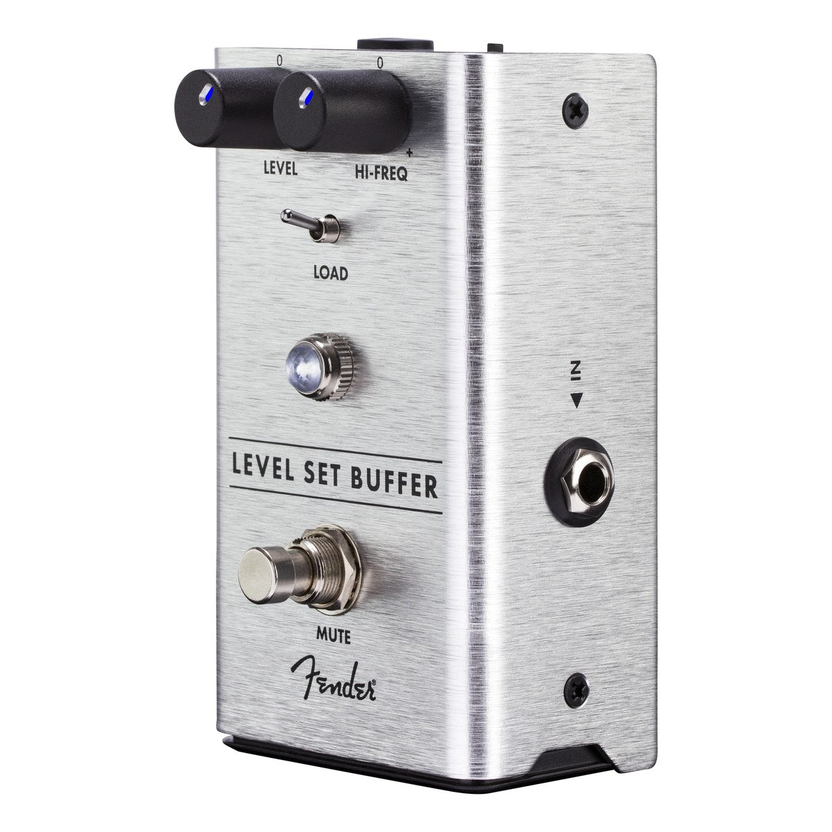 Phơ Boost Fender Level Set Buffer – góc nghiêng thấy cổng Input bên hông Level Set Buffer