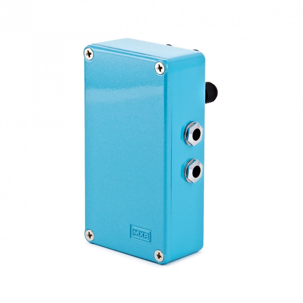Phơ Chorus MXR M234 Analog Chorus – mặt đáy 4 ốc vít và cạnh bên có 2 cổng MONO, THRU