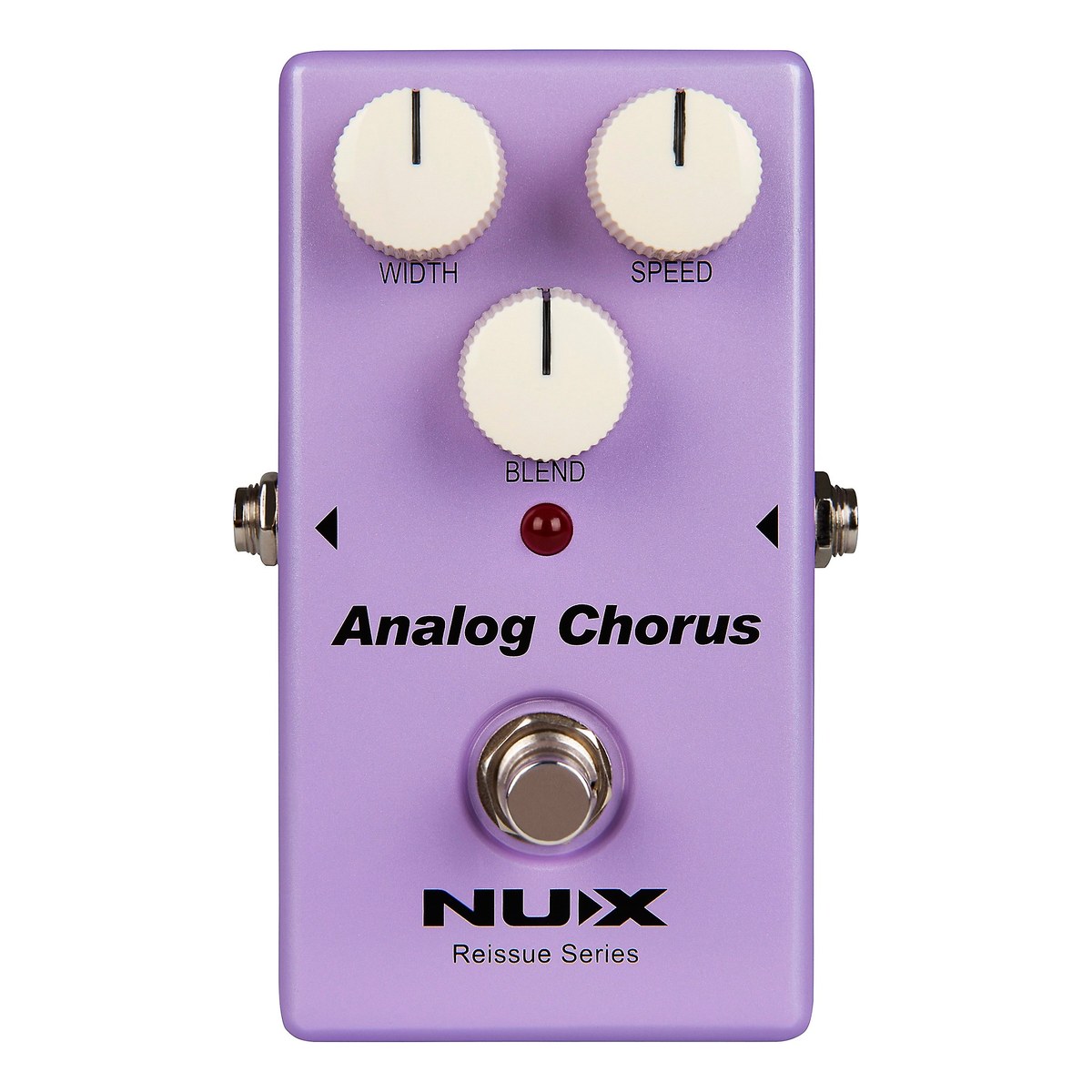 NUX Analog Chorus mặt trên chính diện, ba núm WIDTH, SPEED, BLEND