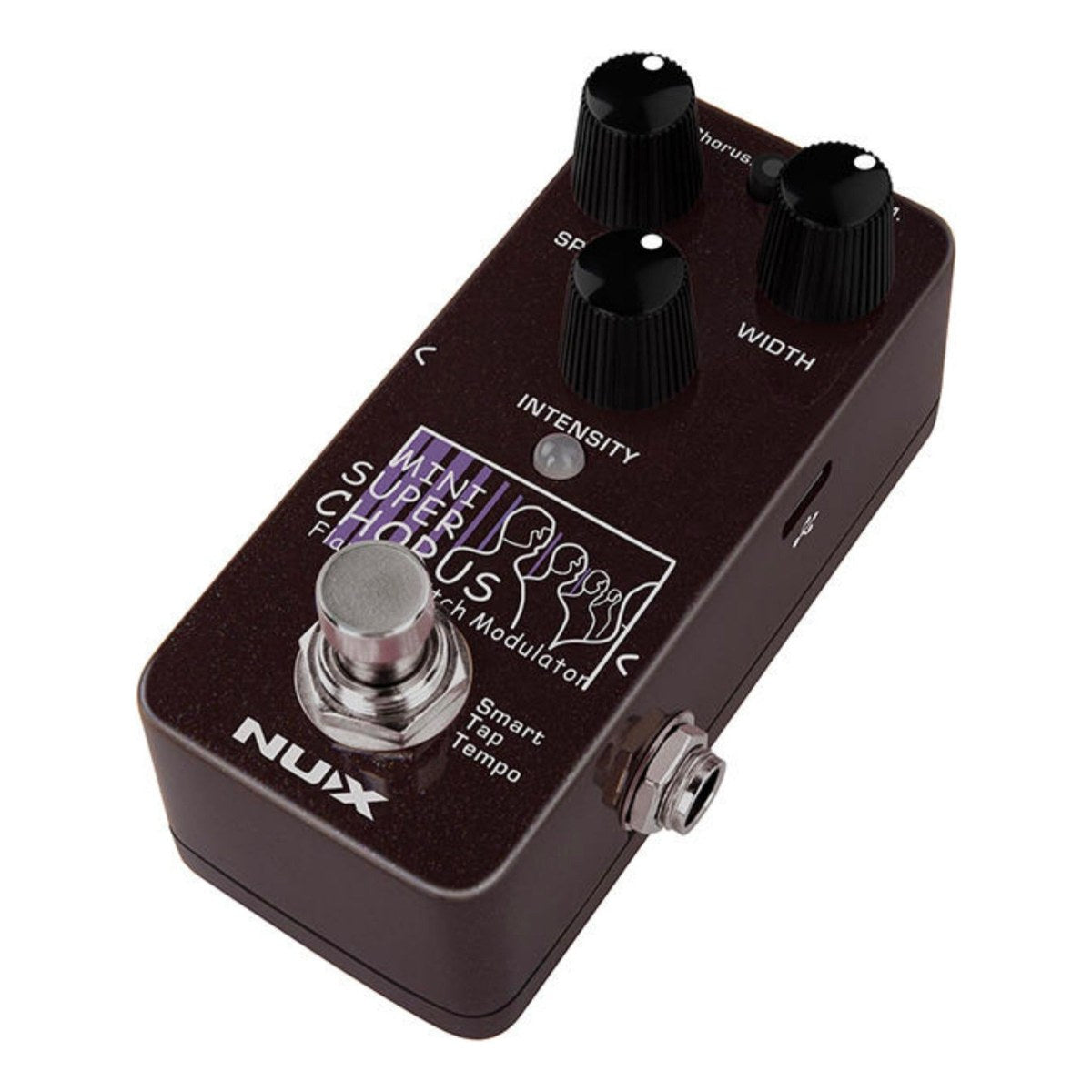 Phơ Chorus NUX Mini SCF NCH-5 – Góc nghiêng Mini SCF từ bên trái