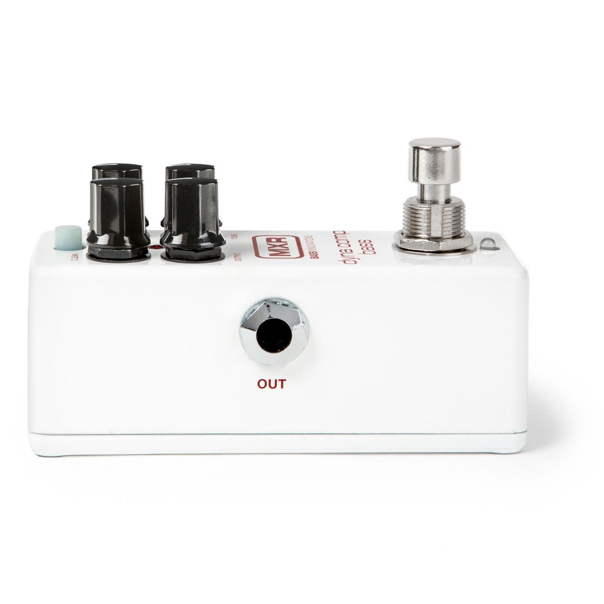 cạnh trái MXR M282 Dyna Comp Bass với jack OUT