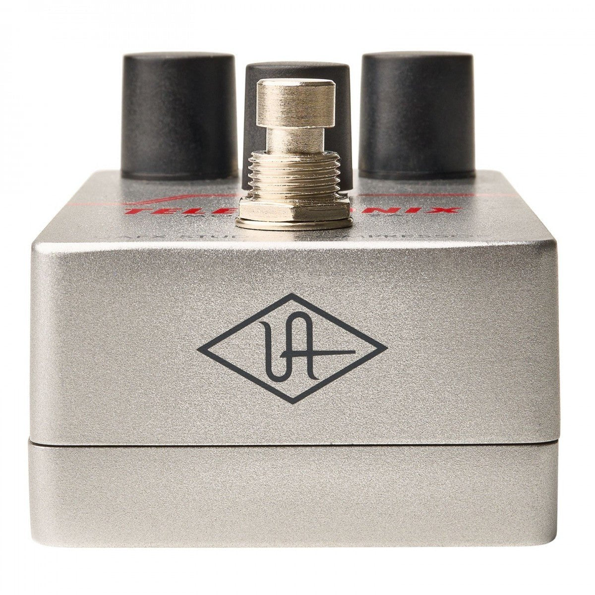 Phơ Compressor UAFX Teletronix LA-2A – mặt trước phía footswitch, in logo Universal Audio