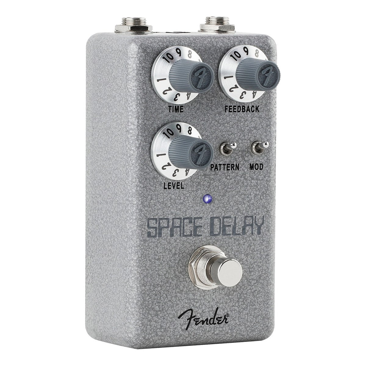 Fender Hammertone Space Delay nhìn nghiêng, thấy cạnh bên trái