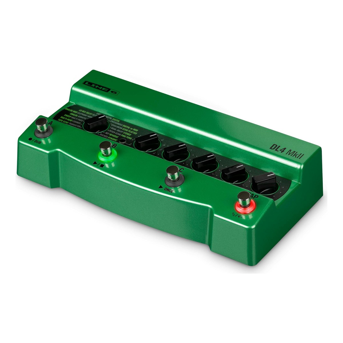 Line 6 DL4 MkII nhìn nghiêng từ bên trái