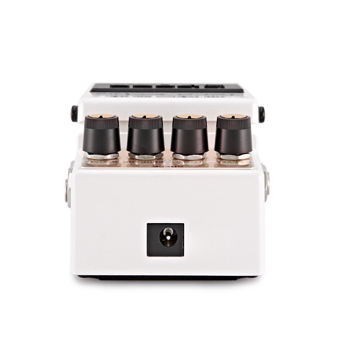 Phơ Delay Reverb BOSS TE-2 Tera Echo – mặt sau với jack nguồn DC 9V