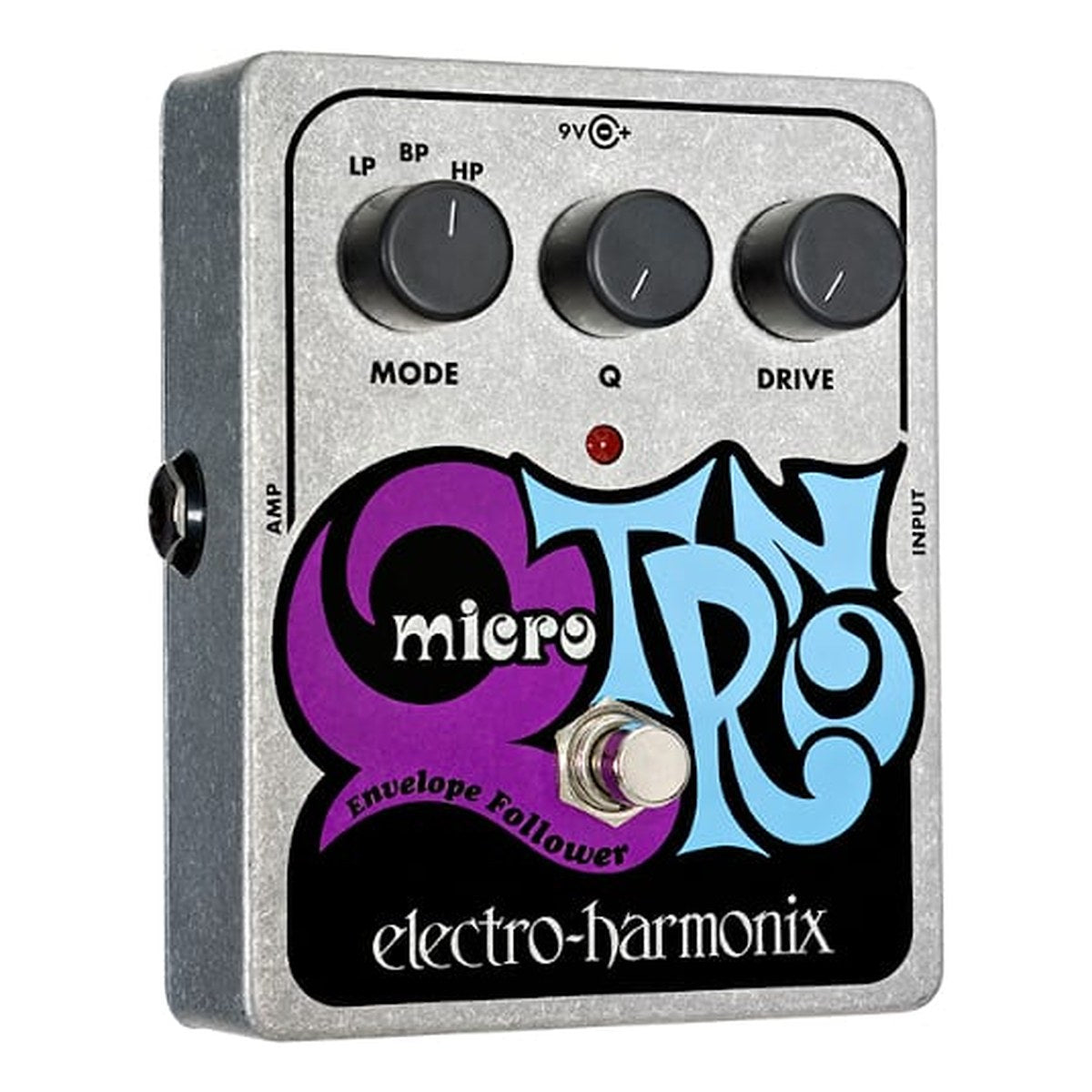Phơ Envelope Filter Electro-Harmonix Micro Q-Tron – Micro Q-Tron chính diện trên nền trắng (ảnh ngang của EHX)
