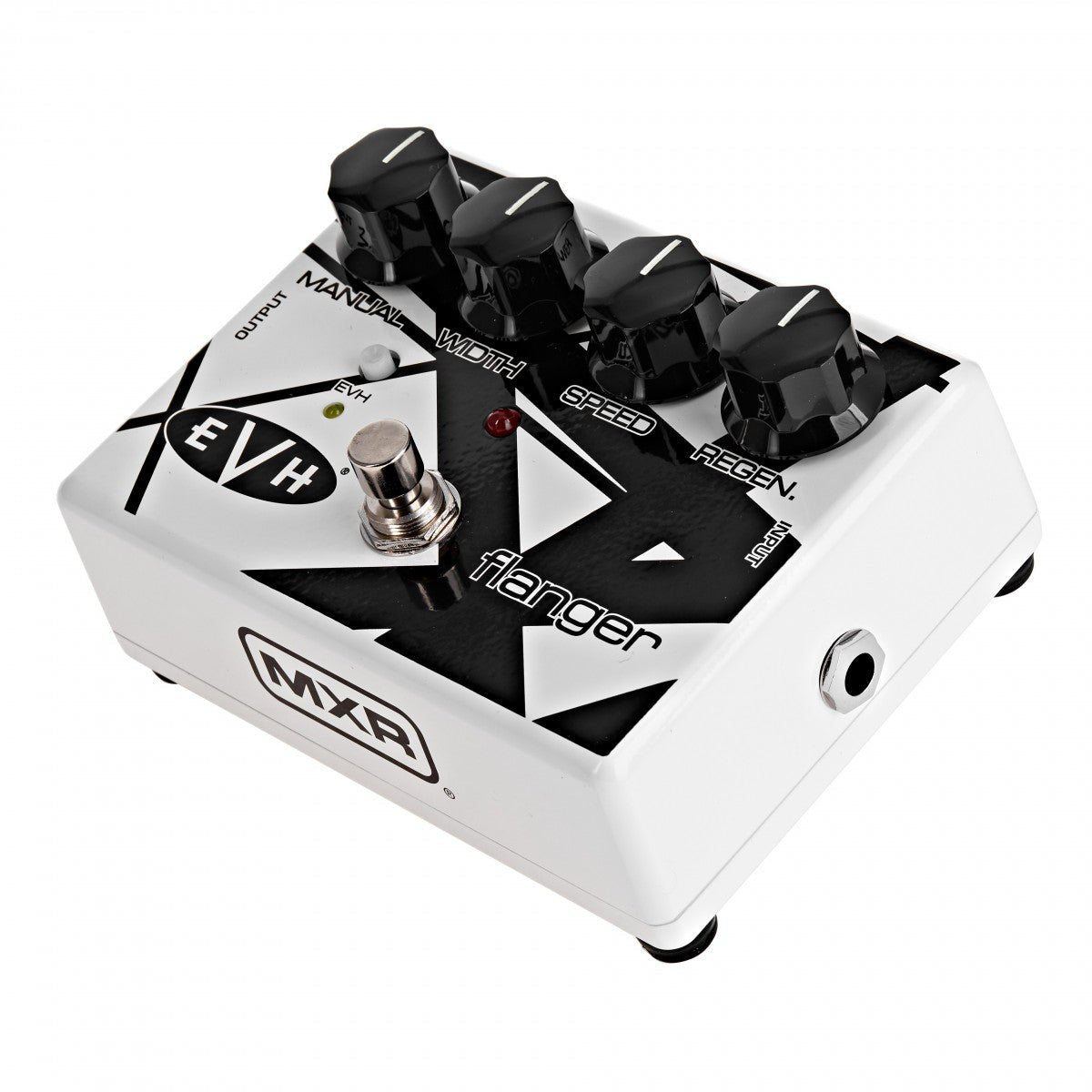 Phơ Flanger MXR EVH117 Flanger – góc nghiêng 3/4 bên phải với cổng INPUT
