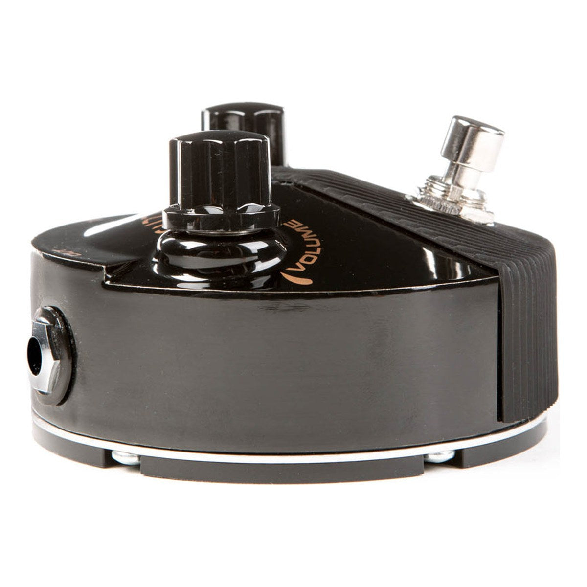 Phơ Fuzz Dunlop Joe Bonamassa Fuzz Face Mini FFM4 - FFM4 Joe Bonamassa Fuzz Face Mini nhìn từ cạnh có núm VOLUME