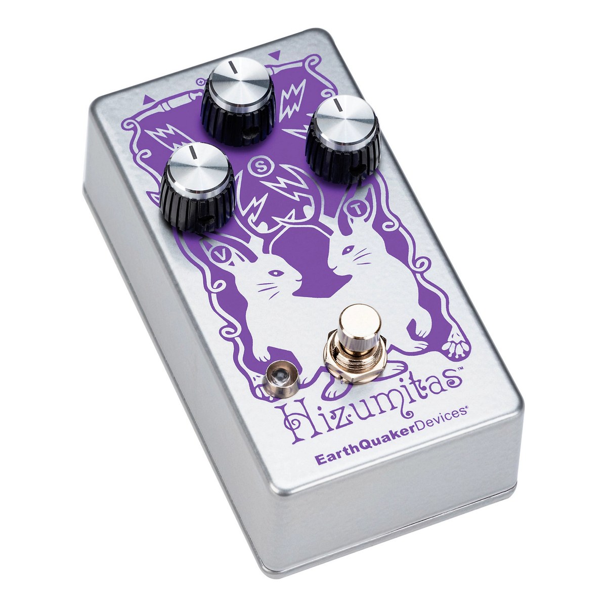 Phơ Fuzz EarthQuaker Devices Hizumitas Fuzz Sustainar - Hizumitas nhìn nghiêng từ bên trái