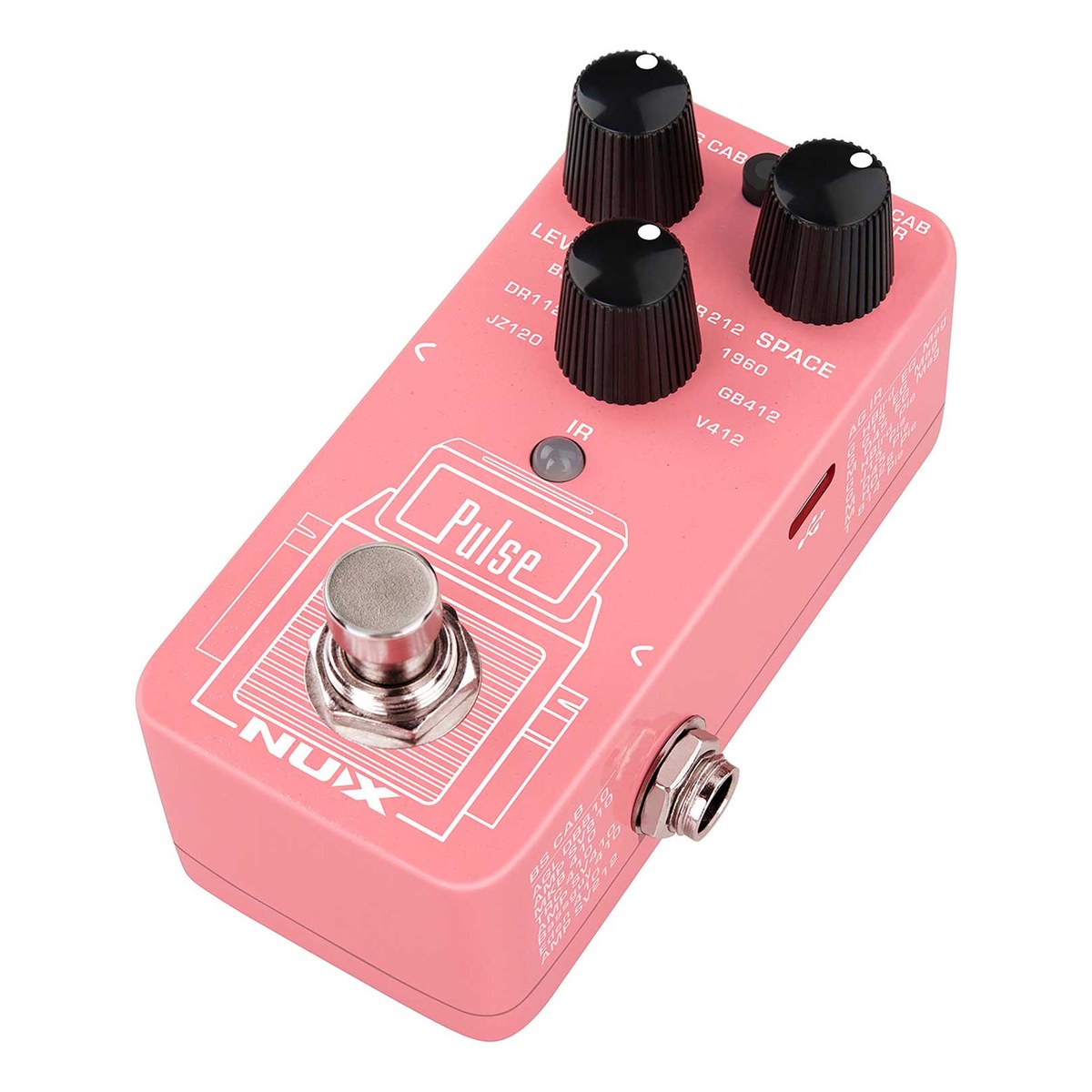 Phơ Giả Lập Amply NUX Pulse NSS-4 – Góc nghiêng NUX Pulse NSS-4