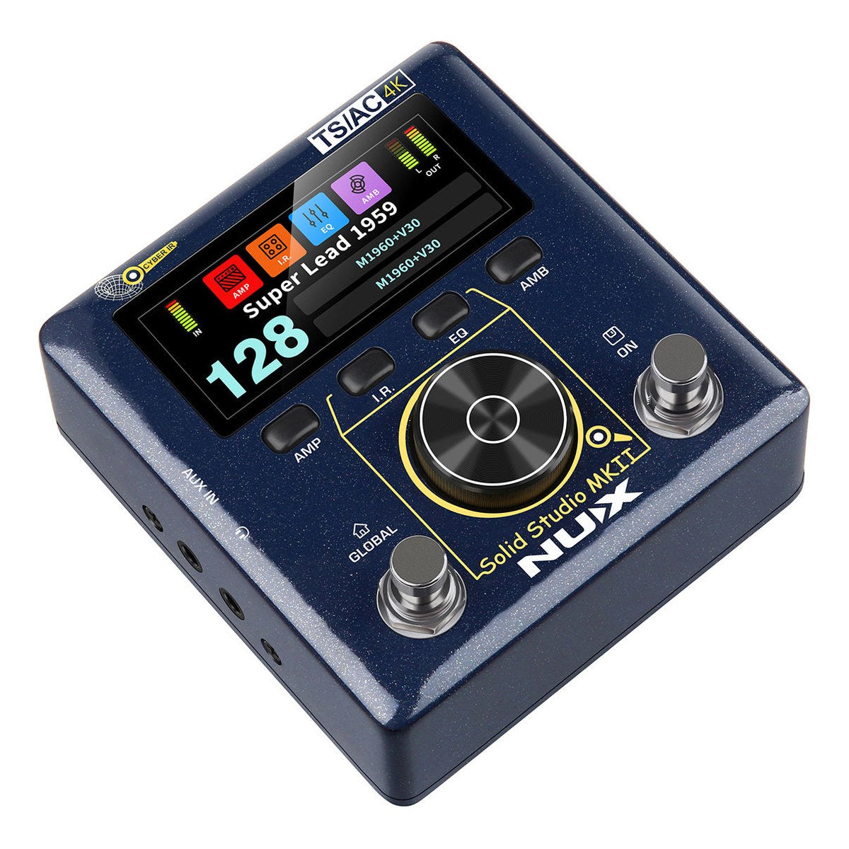 Phơ Giả Lập Amply NUX Solid Studio MKII NSS-6 – Góc nghiêng Solid Studio MKII từ bên trái