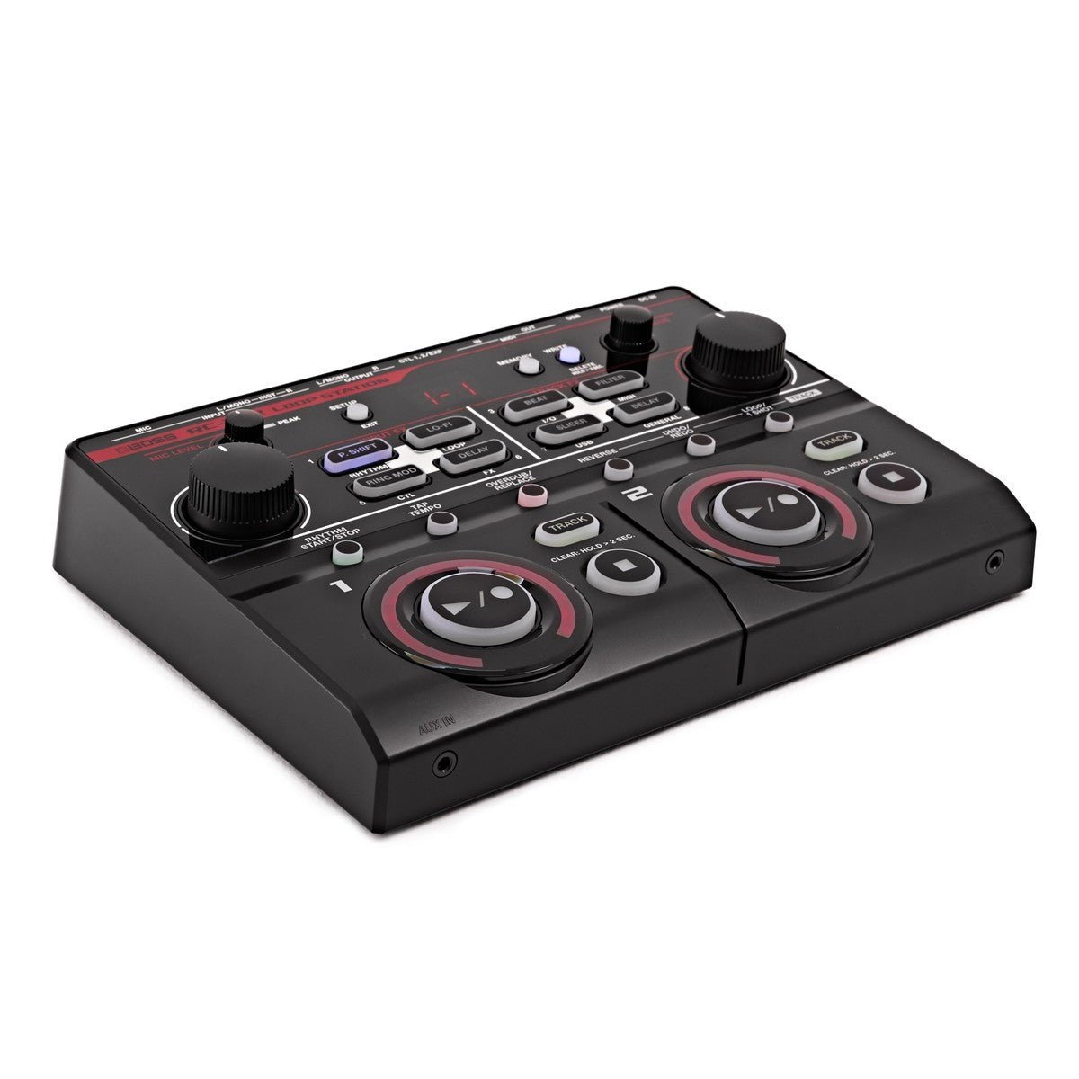 Phơ Looper BOSS RC-202 Loop Station – góc nghiêng 3/4 nhìn từ phía trước bên trái