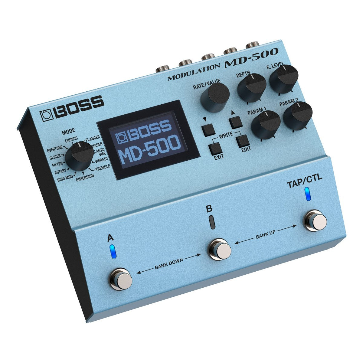 BOSS MD-500 nhìn nghiêng từ bên trái