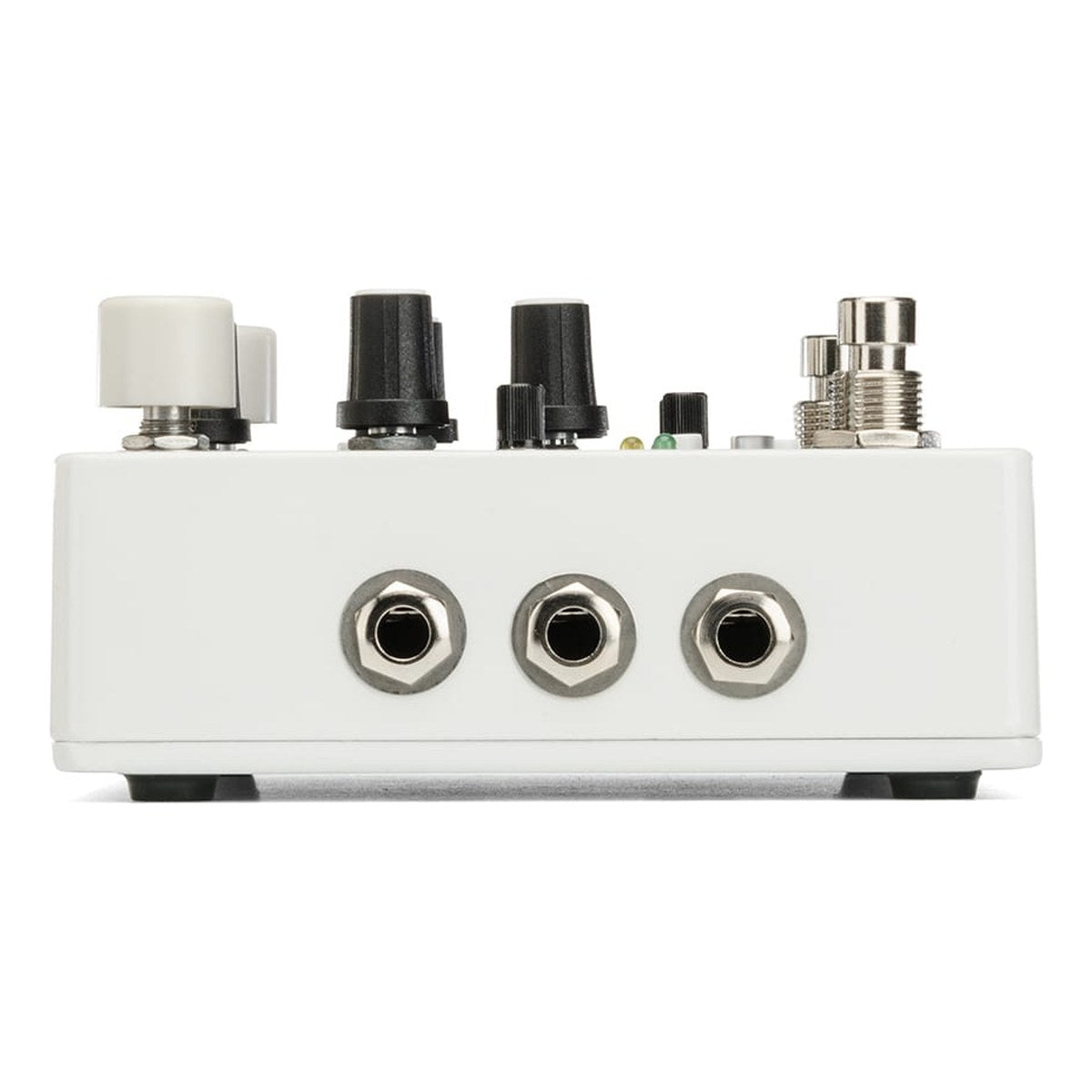 Phơ Modulation Electro-Harmonix Mod Rex Polyrhythmic Modulator – cạnh bên Mod Rex với 3 jack