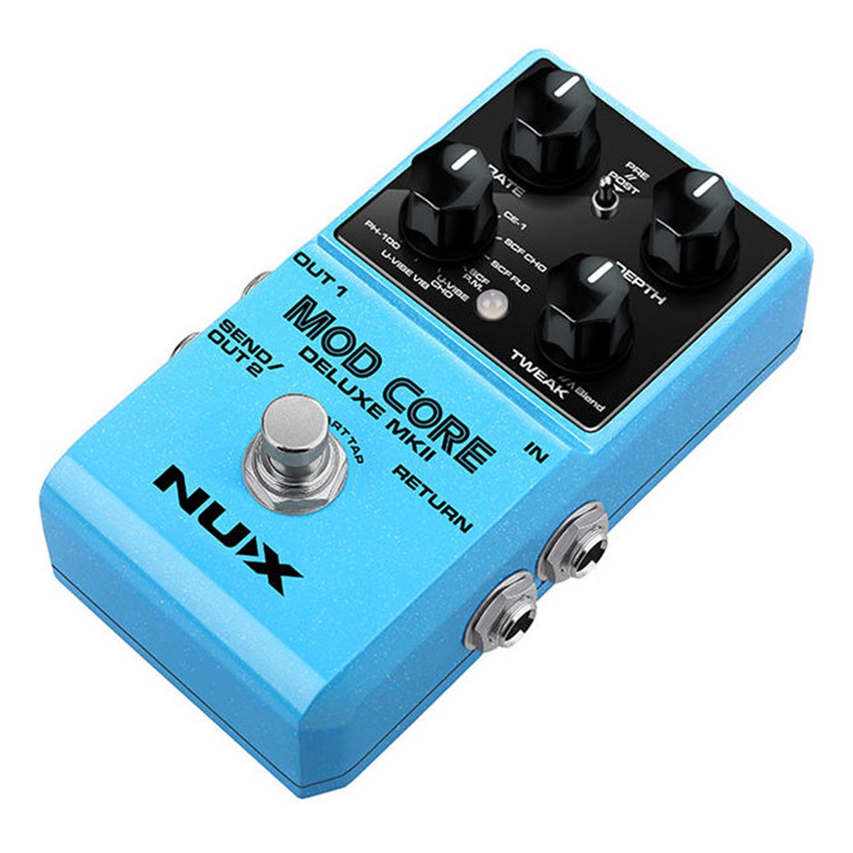 Phơ Modulation NUX Mod Core Deluxe MKII – Góc nghiêng NUX Mod Core Deluxe MKII